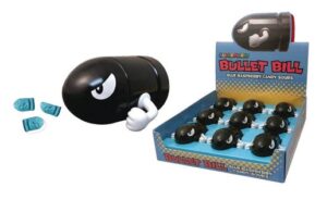 Boston America Super Mario Nintendo Bullet Bill  Candy Sours 9ct